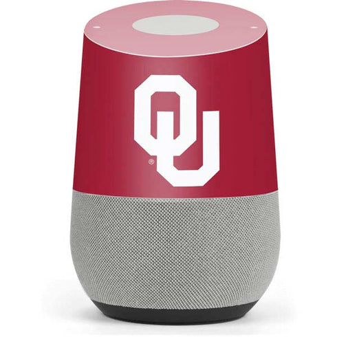 University of Oklahoma Sooners Cracked Google Home Skin